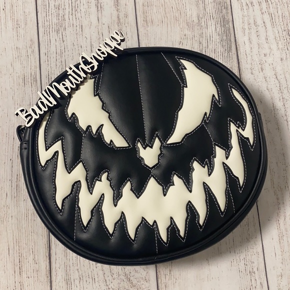 Love Pain and Stitches Handbags - *Love Pain and Stitches Glow in the Dark Bad Company Pumpkin Purse